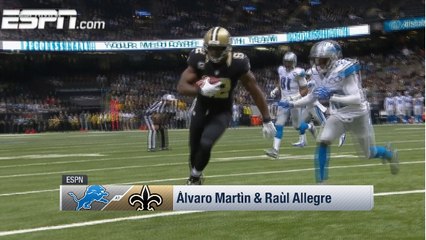 Spanish announcers call Drew Brees' TD pass to Ben Watson