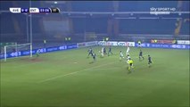 1-0 Marcello Trotta Goal Italy  Serie B - 22.12.2015, AS Avellino 1-0 Virtus Entella