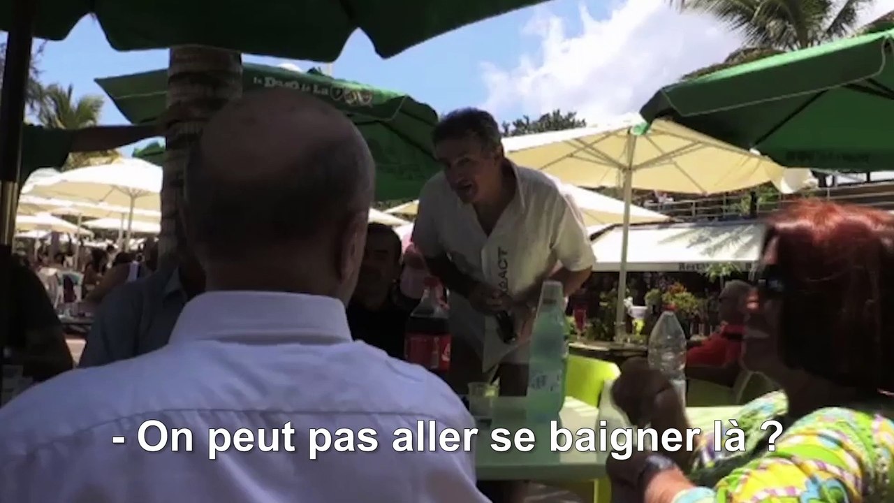 À la Réunion, entre deux rendez-vous de campagn...