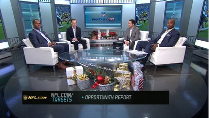 'NFL Fantasy Live': Target and Touch leaders from Week 15