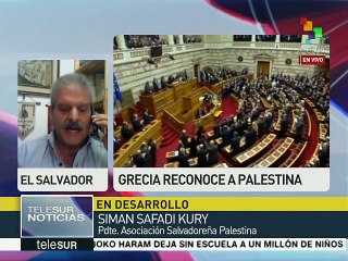 Kury: Gran avance que Grecia haya reconocido a Palestina como estado