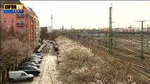 Berlin : les cerisiers en fleurs en plein hiver