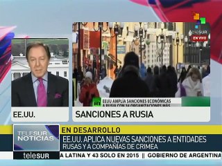 EE.UU. aplicará nuevas sanciones contra entidades de Rusia