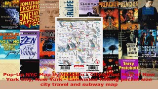 PopUp NYC Map by VanDam  City Street Map of New York City New York  Laminated folding PDF
