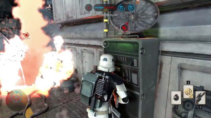 WALKER PUSH - Star Wars Battlefront Gameplay