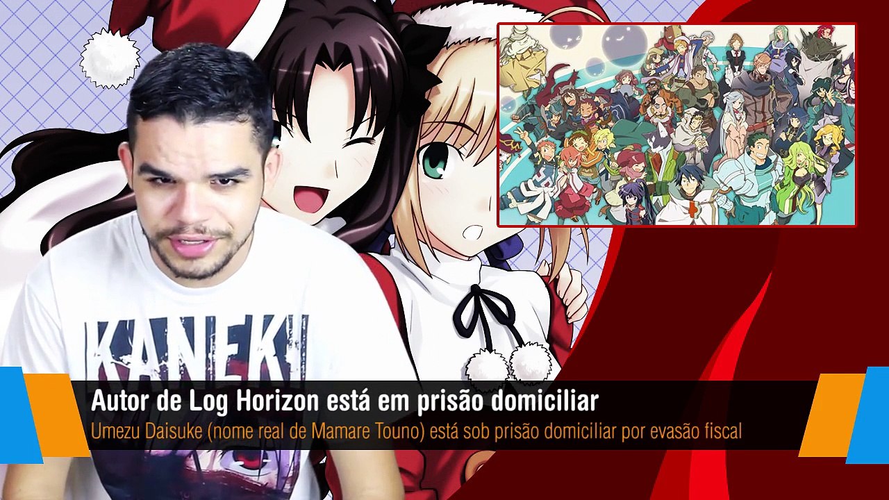 Autor de Mangá Preso, 2º Temporada Shokugeki e Fate - NAU Parte 1