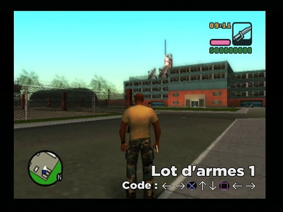 Grand Theft Auto Vice City Stories : code PS2