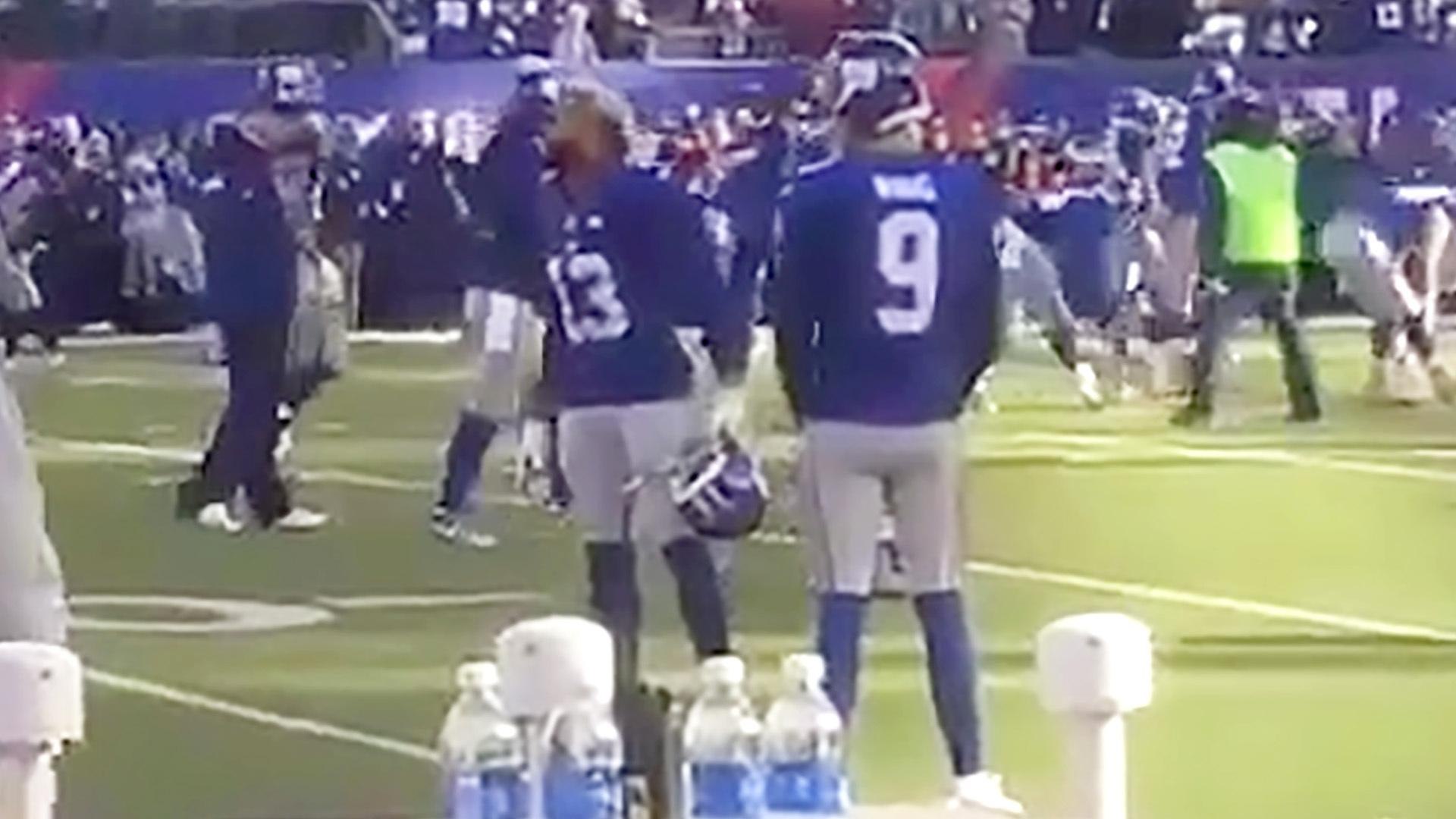 Panthers Player Allegedly Threatened Odell Beckham Jr. Before Giants-Panthers Game