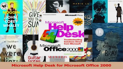 PDF Download  Microsoft Help Desk for Microsoft Office 2000 Read Full Ebook