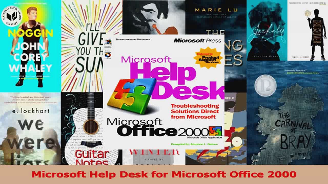 PDF Download  Microsoft Help Desk for Microsoft Office 2000 Read Full Ebook