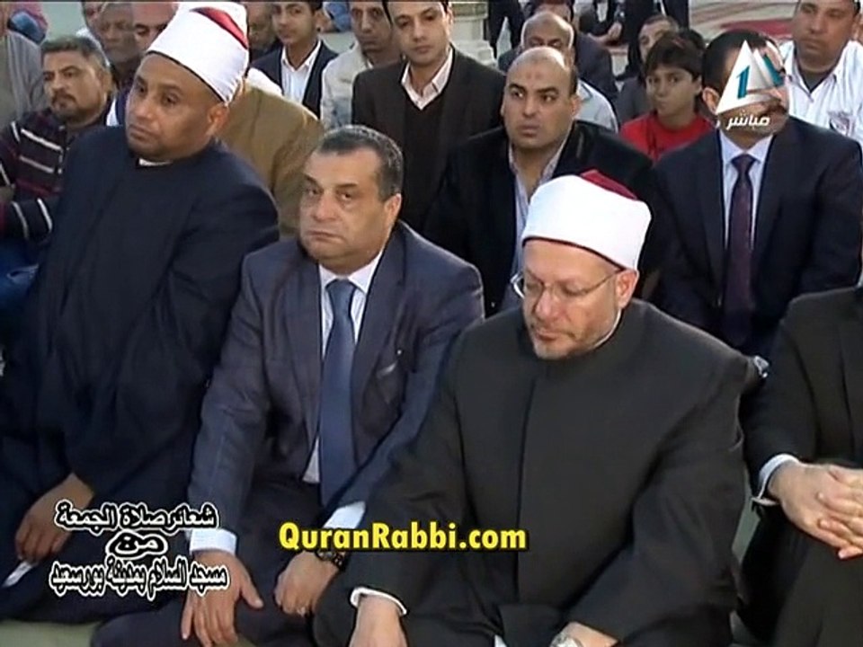 تلاوة الشيخ محمود ابو الوفا الصعيدى - الجمعة 11-12-2015 من سورة الحجرات