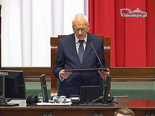 Poseł Rafał Weber - Wystąpienie z dnia 12 listopada 2015 roku.