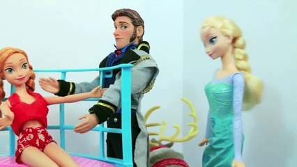 AllToyCollector PART 2 Anna & Kristoff CRUISE Ship Disney Frozen Barbie Hans, Elsa, PLAY-DOH