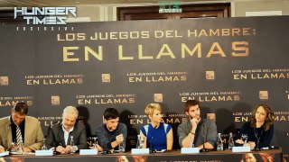 Hunger Times EXCLUSIVE: Catching Fire cast & crew at Madrid Press Conference (PART 3/3)
