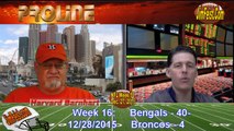 Bengals vs. Broncos NFL Monday Night Football Preview   Free Pick, Dec. 28, 2015