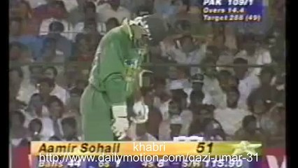 India vs Pakistan Fight (Amir Sohail vs Venkatesh Prasad) in 1996 World Cup
