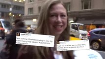 Chelsea Clinton Discusses Her New Pregnancy in New York City