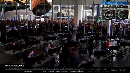 Historic Landing of Falcon 9 First Stage at Landing Zone 1