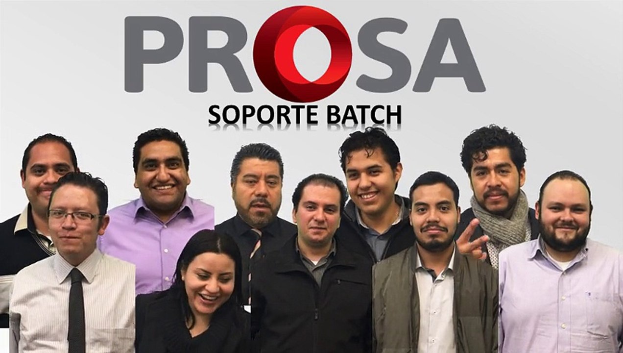 Introduccion equipo soporte batch