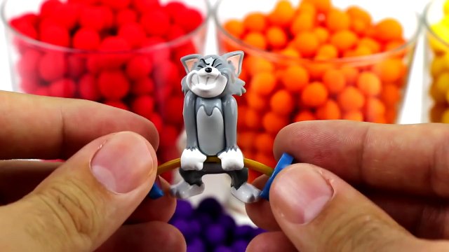 rainbow Play Doh Rainbow Dippin Dots Surprise Toys Peppa Pig Tom and Jerry Zelfs shopkins