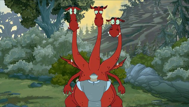 Добрыня Никитич и Змей Горыныч Да этож верблюд.Быстр, вынослив. (мультфильм)