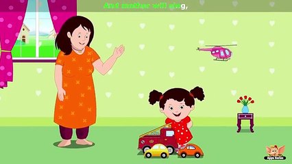 Up to the Ceiling - Nursery Rhyme with Karaoke