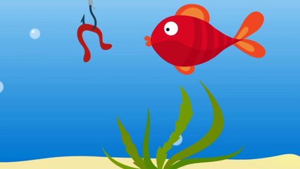 Kirmizi balik gölde, kıvrıla kıvrıla yüzüyor, - Çocuk Şarkısı Dinle