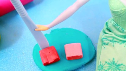 Frozen ELSA AllToyCollector Starburst Candy Out Of PLAY-DOH Disney Princess Anna PART 1