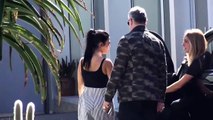 X17 EXCLUSIVE: Kourtney Kardashian Rocking High Waisted Pants