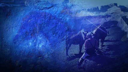 Les chevaux bleus de Gavarnie, histoire d'une peinture