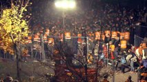 Thousands of Refugees Held Up on Austrian Slovenian Border as Temperatures Drop