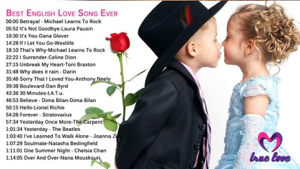 Best English Love Song Ever -- Top 40 Greatest Love Songs Of All Time - Part 3 #4