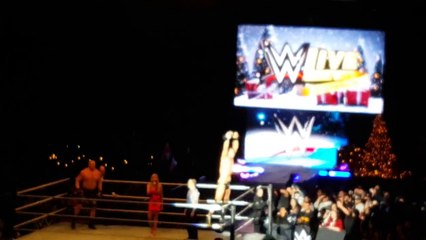 WWE - Brock Lesnar Vs Alberto Del Rio Full Match 12_19 live at the forum -