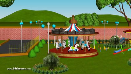 Learn Classroom Objects and School Playground 3D Animation Preschool rhymes for children