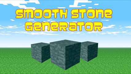 Minecraft Tutorials: #1 Smooth Stone Generator.