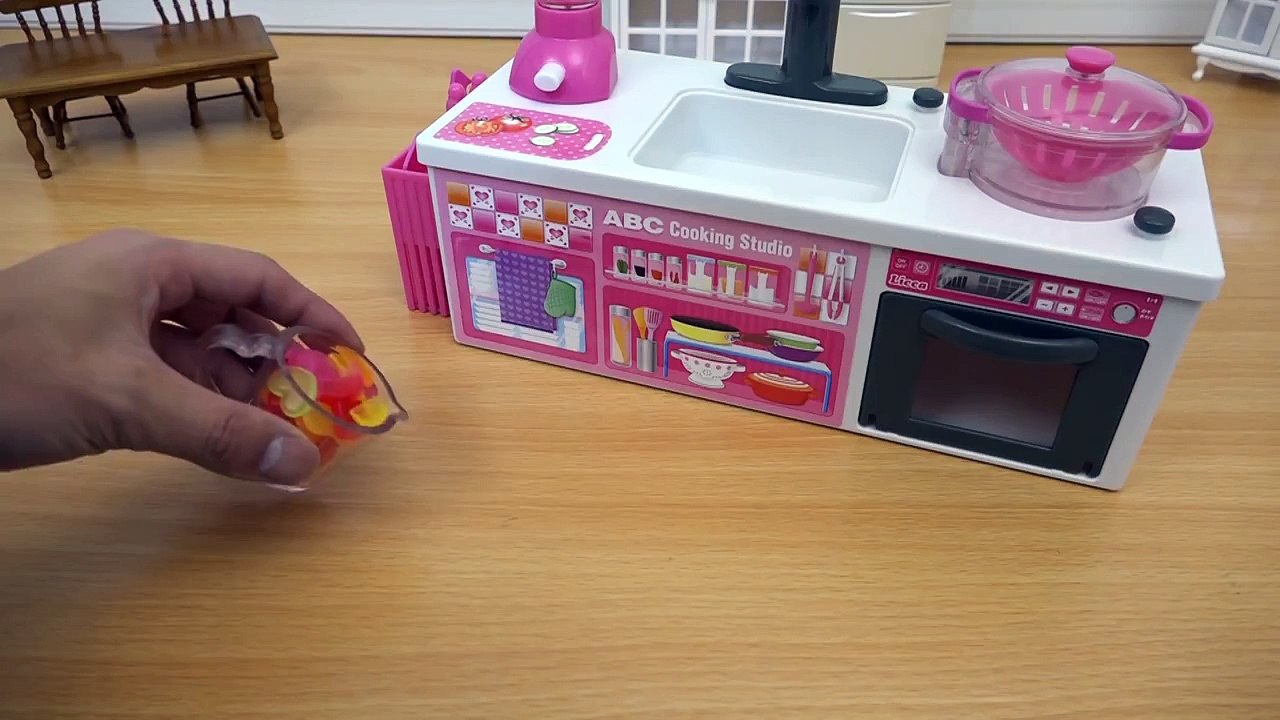 水も出るよ！リカちゃん ぶくぶくおりょうり ままごとおもちゃ Play house toys 소꿉 놀이 장난감
