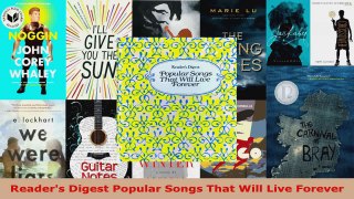 Read  Readers Digest Popular Songs That Will Live Forever EBooks Online