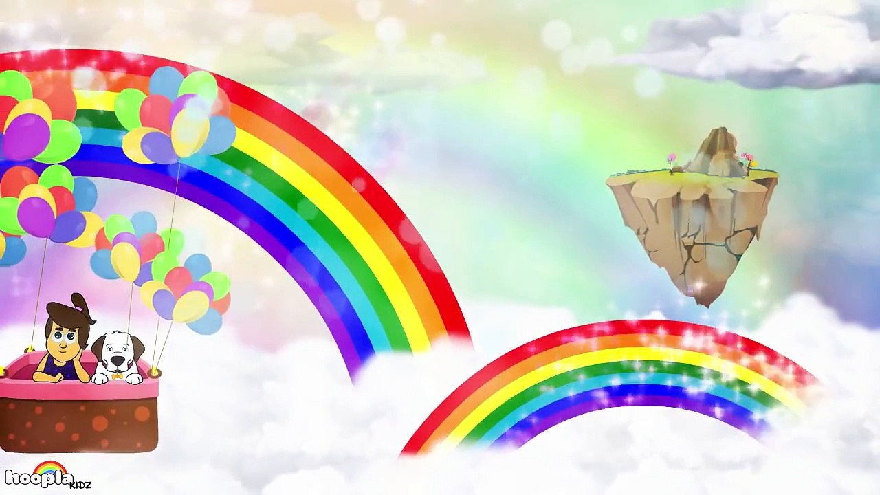 Rainbow Colors Song | Learn Colors For Children with Hooplakidz