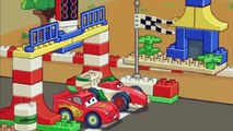 Disney Pixar Cars 2 for children Race Lego duplo Mcqueen Mater Lego city