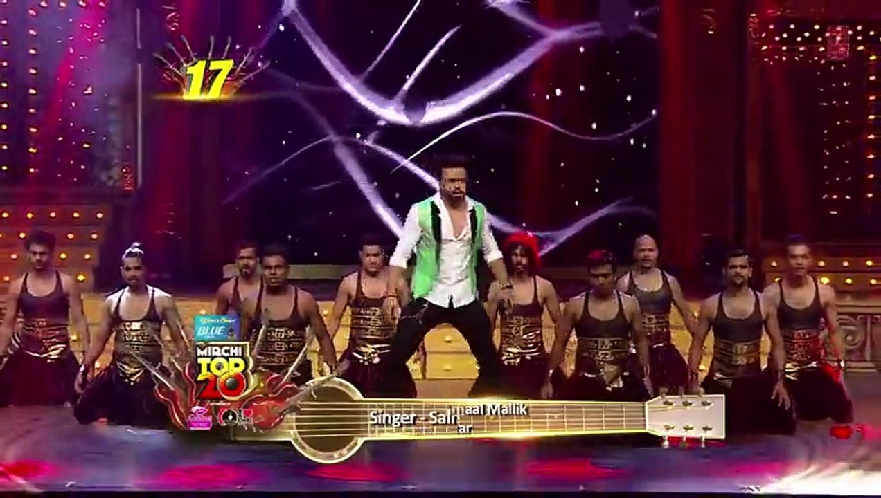 17th ׃ Mirchi Top 20 Songs of 2015 ¦ Main Hoon Hero Tera ¦ Salman Khan, Rithvik Dhanjani ¦