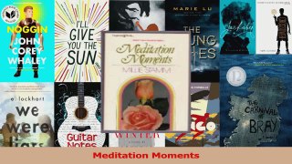 Download  Meditation Moments Ebook Free