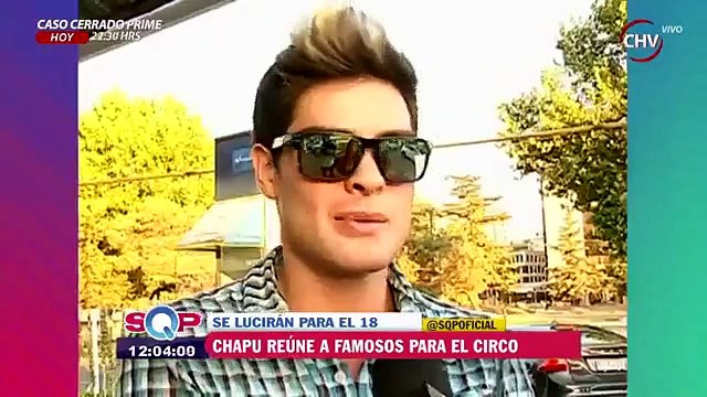 Chapu y Nelson Mauri se unen para trabajar juntos en el circo de las estrellas SQP