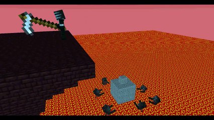 Notch vs The Wither King Animated Minecraft Battle