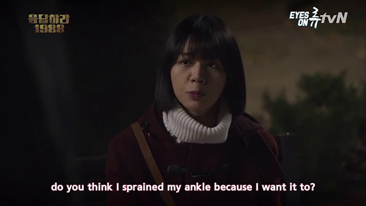 ENG SUB Reply 1988 Ep 13 Junghwan and Deoksun. holding hands Dailymotion Video