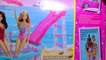 Barbie Doll & Queen Elsa from Disney Frozen go to Barbie Swimming Pool Party! Playdoh swim suit