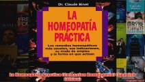 La Homeopatia Practica Coleccion Homeopatia Spanish Edition