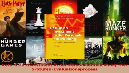 Скачать видео: Lesen  Return on Investment in der Personalentwicklung Der 5StufenEvaluationsprozess Ebook Frei