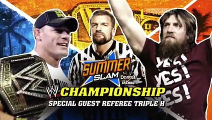 Daniel bryan says John Cena a Parody [Miz Tv] on WWE RAW