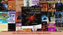 PDF Download  Leptons and Quarks Special Edition Commemorating the Discovery of the Higgs Boson Download Online