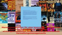 Download  Managementwissen für eine innovative und lernende öffentliche Verwaltung Grundlagen eines Ebook Frei